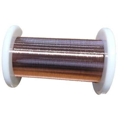 Class H Self Bonding Coated Copper Round Wire AWG 33 Solderable Wire For Motor