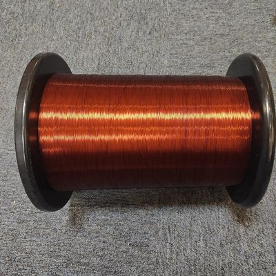 0.08mm Polyamideimide Coated Magnet Wire Enameled Round Copper Wires